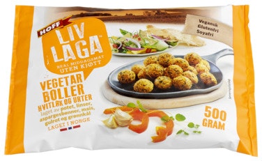 Liv Laga Miniboller med Hvitløk & Urter 300 g