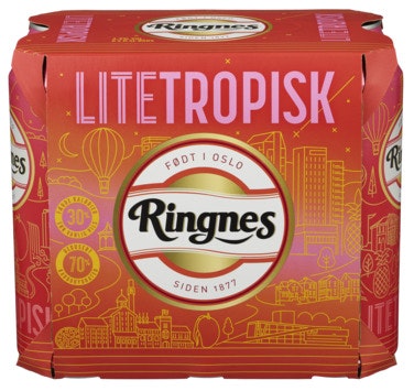 Bilde: © Ringnes / Oda Ringnes Ringnes Lite Tropisk 6 x 0,5l