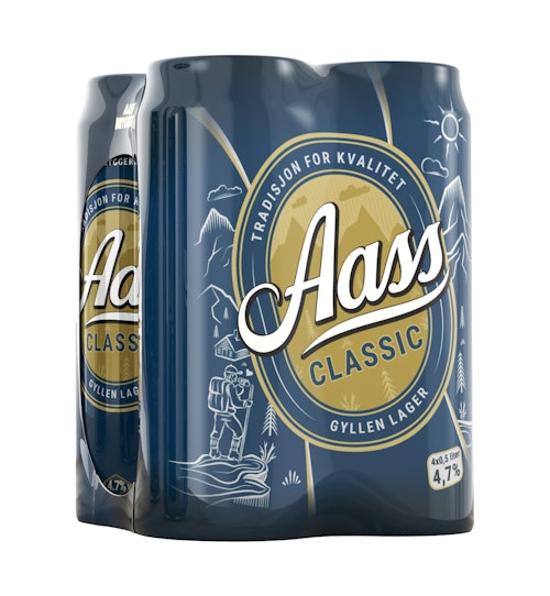 Aass Bryggeri Aass Classic 4 x 0,5L