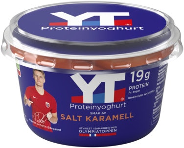 Bilde: © Tine / Oda Tine YT Proteinyoghurt Salt Karamell