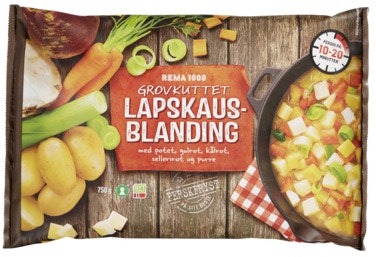 Bilde: © REMA 1000 / Oda REMA 1000 Lapskausblanding Grov