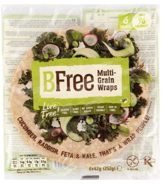 Bilde: © Bfree / Oda Bfree Wraps fullkorn 6 stk
