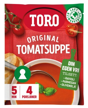 Bilde: © Toro / Oda Toro Tomatsuppe