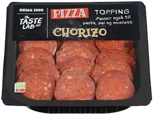 REMA 1000 Chorizo Topping