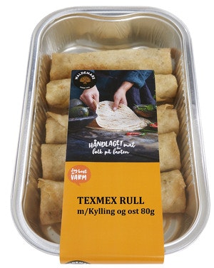 Bilde: © Waldemars / Oda Waldemars TexMex Rull med ost og kylling -Taquitos