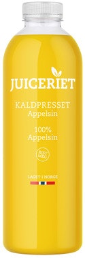 Bilde: © Juiceriet / Oda Juiceriet Kaldpresset Appelsinjuice 100% Appelsin