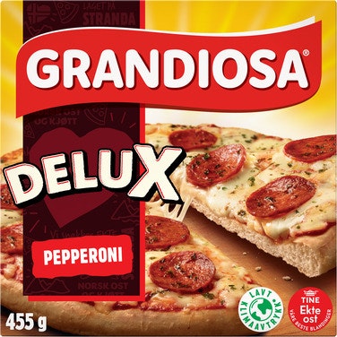 Bilde: © Grandiosa Delux / Oda Grandiosa Delux Grandiosa Delux Pepperoni