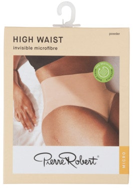 Pierre Robert High Waist Invisible-truse i mikrofiber Powder, str. M
