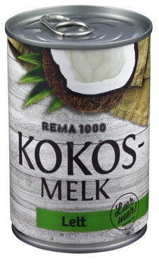 REMA 1000 Kokosmelk Lett