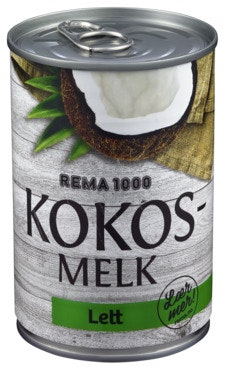 Bilde: © REMA 1000 / Oda REMA 1000 Kokosmelk Lett
