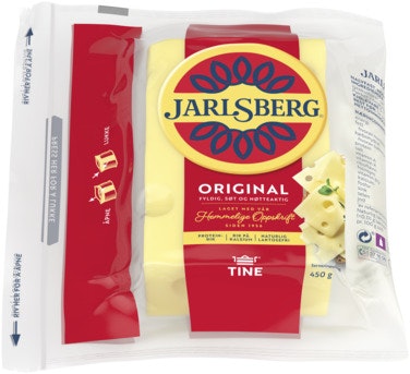Bilde: © Tine / Oda Tine Jarlsberg Skorpefri, 450 g