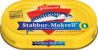 Bilde: © Stabburet / Oda Stabburet Stabbur-Makrell Filet i tomatsaus