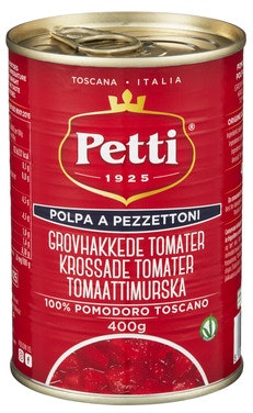 Bilde: © Petti / Oda Petti Grovhakkede Tomater