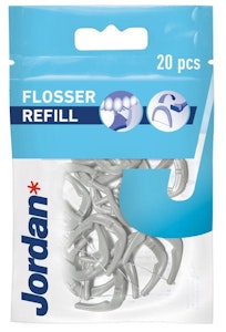 Jordan Easy Clean Flosser Refill Assortert variant