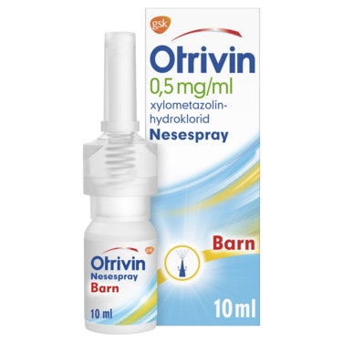 Bilde: © Otrivin / Oda Otrivin Otrivin Nesespray Barn 0,5mg