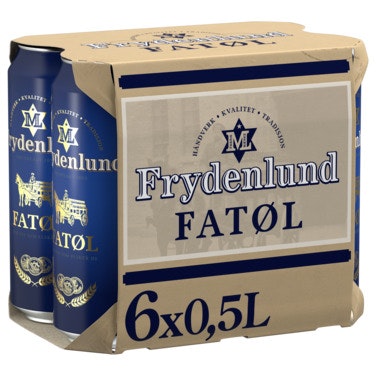 Bilde: © Frydenlund / Oda Frydenlund Frydenlund Fatøl 6 x 0,5l