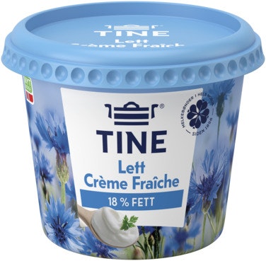 Bilde: © Tine / Oda Tine Crème Fraîche Lett 18%