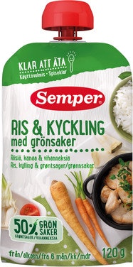 Bilde: © Semper / Oda Semper Ris & Kylling spiseklar