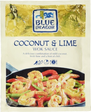 Blue Dragon Woksaus Coconut & Lime 120 g