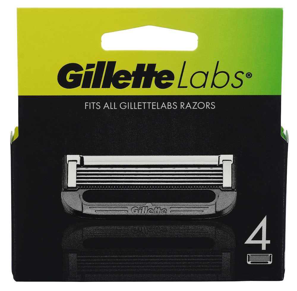 Gillette Barberblader Labs 4 stk