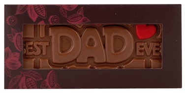 Sjokoladeplate - Best Dad Ever 40 g