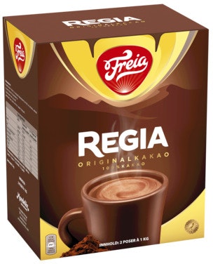 Bilde: © Freia / Oda Freia Regia Kakao 2 x 1kg