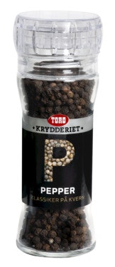 Bilde: © Toro / Oda Toro Sort Pepper Hel Med Kvern