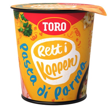 Toro Pasta Di Parma Rett i Koppen