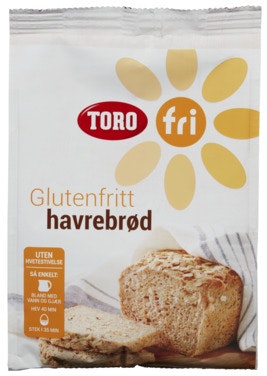 Bilde: © Toro / Oda Toro Havrebrød Glutenfri