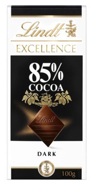 Bilde: © Lindt / Oda Lindt Excellence 85% Kakao Mørk Sjokolade