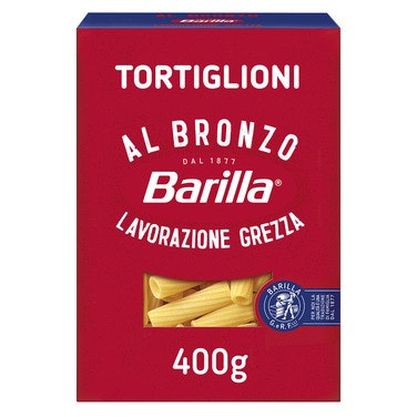 Bilde: © Barilla / Oda Barilla Pasta Tortiglioni Al Bronzo