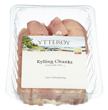 Bilde: © Ytterøy Kylling / Oda Ytterøy Kylling Kyllingfilet Chunks