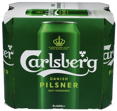 Bilde: © Carlsberg / Oda Carlsberg Carlsberg Pilsner 6x0,5 liter