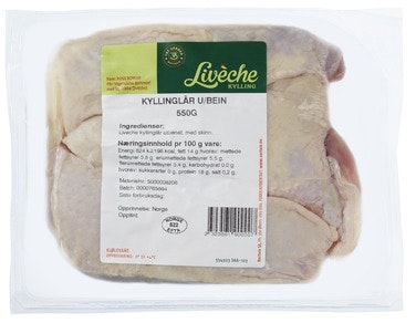 Bilde: © Liveche / Oda Liveche Liveche Kyllinglår Naturell Uten Ben