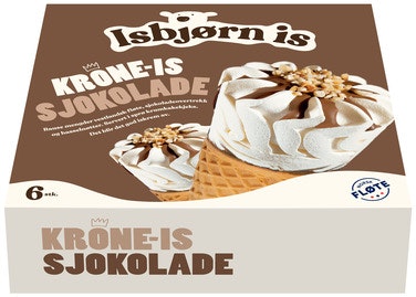 Bilde: © Isbjørn Is / Oda Isbjørn Is Krone-Is Sjokolade