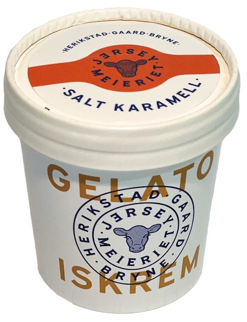 Jerseymeieriet Gelato Salt Karamell