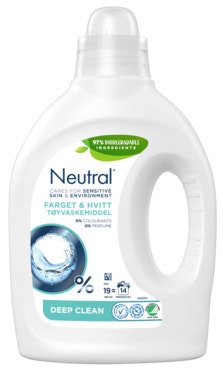 Bilde: © Neutral / Oda Neutral Flytende Maskinvask Hvitt & Farget