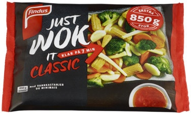 Bilde: © Findus / Oda Findus Wok Classic Big Pack