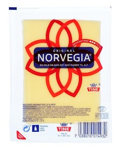 Tine Norvegia Original 27% Skivet, 200 x 15 g