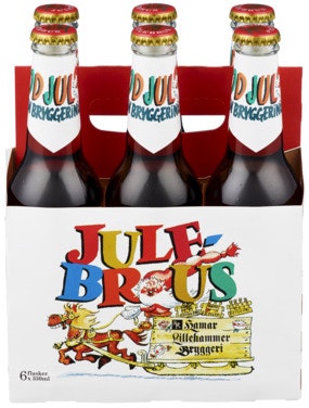 Bilde: © Ringnes / Oda Ringnes Hamar Julebrus 6 x 0,33l