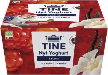 Bilde: © Tine / Oda Tine TINE Yoghurt Nyt Julen 4 stk