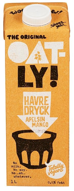 Oatly Havredrikk Appelsin & Mango