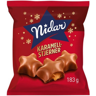 Bilde: © Nidar / Oda Nidar Julesjokolade Karamellstjerner