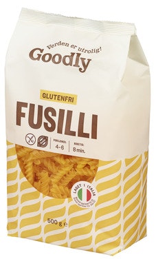 Bilde: © Goodly / Oda Goodly Goodly Fusilli Glutenfri Økologisk
