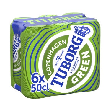 Tuborg Tuborg Green 6 x 0,5l