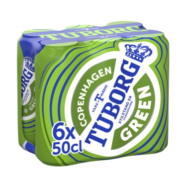 Bilde: © Tuborg / Oda Tuborg Tuborg Green 6 x 0,5l