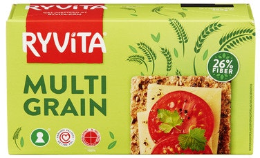 Bilde: © Ryvita / Oda Ryvita Ryvita Multigrain Knekkebrød