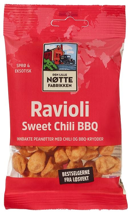 Den Lille Nøttefabrikken Ravioli Sweet Chili BBQ