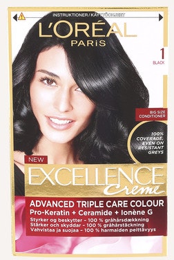 Bilde: © L'Oreal / Oda L'Oreal Excellence 1 Sort 1 stk