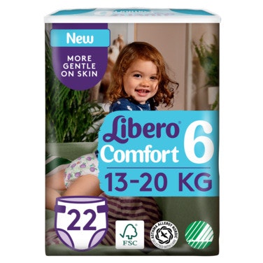 Bilde: © Libero / Oda Libero Comfort Åpen Bleie Str. 6, 13-20kg